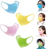 Mondmaskers Kind - Mondmaskers Kinderen - Niet-Medisch - Gekleurd - 3 Stuks