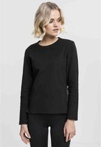 Urban Classics Sweater/trui -XS- Athletic Interlock Zwart
