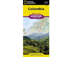 Colombia Adventure Travel Map