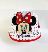 Minnie Mouse hoed wit maat 50