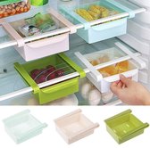 Koelkast Organizer L - Blauw/Blue - Fridge Accessoire - Opruimer/Vriezer/Bakjes - 14cm x 12cm x 5cm