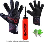 Elite - Vipera - Keepershandschoenen - inclusief Keepersbidon & Elite Andalucia sleutelhanger - maat 10 - voetbal keepershandschoenen - keepershandschoen - Goalkeeper handschoen