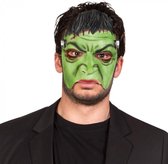 Boland Halfmasker Frankenstein Latex Groen One-size