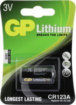 GP CR123A Foto Lithium Batterij
