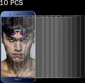 10 STKS Huawei Honor V9 0.26mm 9H Oppervlaktehardheid Explosiebestendig Niet-volledig scherm Gehard Glas Zeeffilm