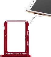Dubbele simkaartlade voor Geschikt voor Xiaomi Mi 6X (rood)