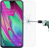 Let op type!! 2.5 d niet-volledig scherm gehard glas film voor Galaxy A40