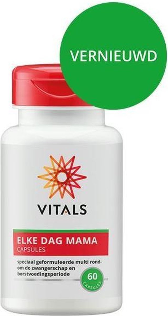 Vitals Elke Dag Mama Capsules Voedingssupplementen - 60 capsules