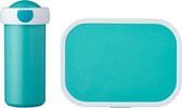 Mepal Campus Lunch Set School Cup et Lunch Box - Turquoise
