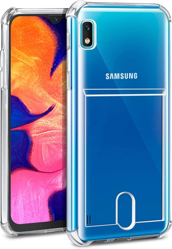 Cache arrière de la carte Samsung Galaxy A10 | Transparent | TPU souple |  Antichoc |... | bol.com
