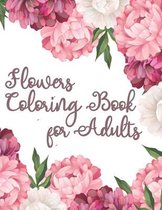 Flowers Coloring Book for Adults