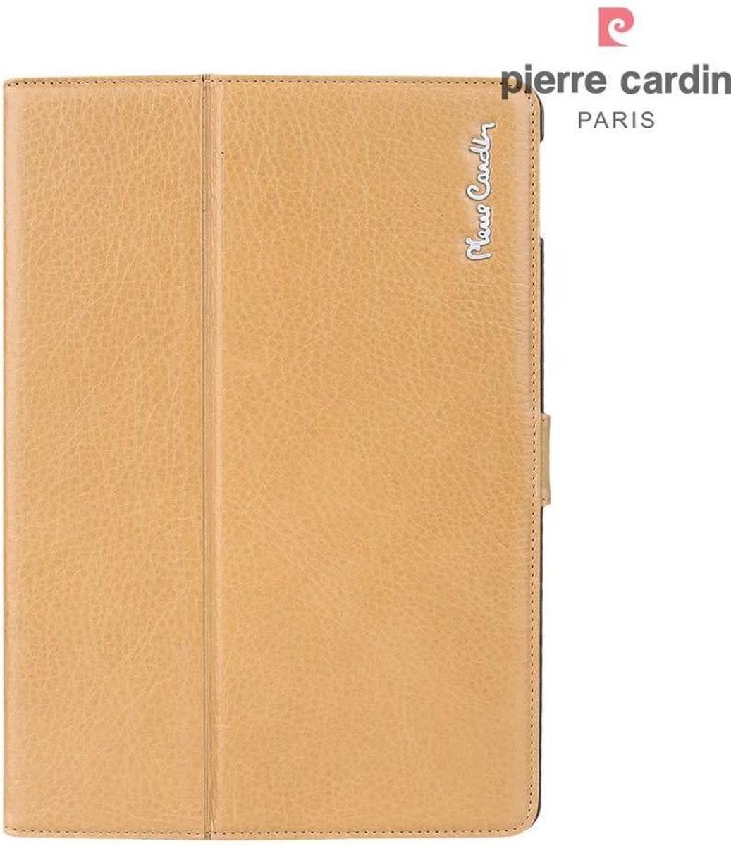 Pierre Cardin Apple Geel Book Case hoesje iPad Air 2 - Smart Case - Tablethoes