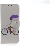 Print hoesje voor de Galaxy S8 Book Case - Pasjeshouder - Magneetsluiting (G950F)