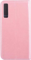 RoseGold hoesje Samsung Galaxy A7 (2018) - Book Case - Pasjeshouder - Magneetsluiting (A750)