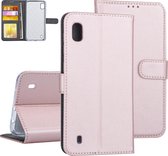 Rose Gold hoesje Samsung Galaxy A10 - Book Case - Pasjeshouder (A105F)