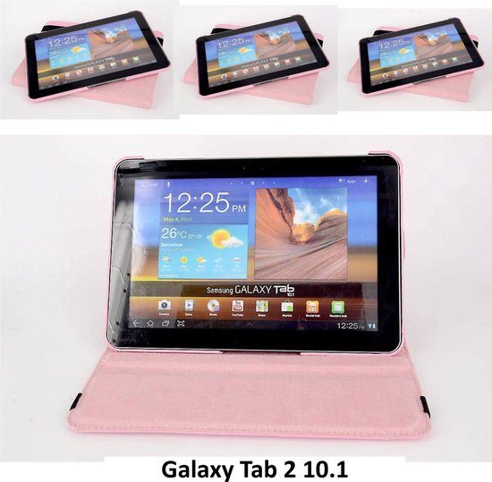 gans Seraph Petulance Samsung Galaxy Tab 2 10.1 Smart Tablethoes L Roze voor bescherming van  tablet (P5110) | bol.com