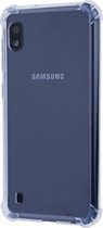 Samsung Galaxy A10 Shockproof Transparant Backcover hoesje - Schermbescherming (A105F)