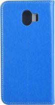 Blauw hoesje Samsung Galaxy J4 (2018) - Book Case - Pasjeshouder - Magneetsluiting (J400F)