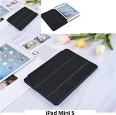 Apple iPad Mini 5 Smart case Tablethoes Zwart voor bescherming van tablet