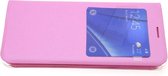 Roze hoesje voor de Samsung Galaxy S6 Edge Plus - Book Case - Pasjeshouder - Magneetsluiting (G928T)
