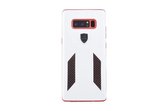 UNIQ Accessory Galaxy Note 8 Kunstleer Hard Case Back cover - Wit (N950F)