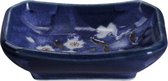 Blue Sakura Oblong Choku Bord - Tokyo Design Studio - 8.5 x 6.5cm
