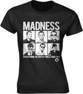 Madness Dames Tshirt -L- Since 1979 Zwart
