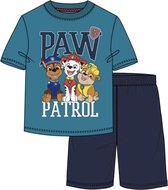 Paw Patrol pyjama groen - blauw - maat 128 / 8 jaar