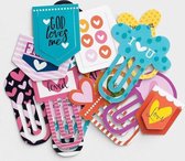 Designer Clips - Illustrated Faith - Hearts