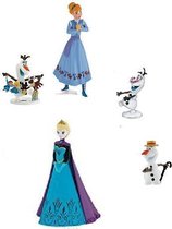 Frozen speelset Disney met o.a. Anna en sneeuwpop Frozen (Bullyland)