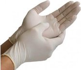Comfort latex handschoenen-gepoederd - maat L - 100 paar
