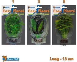Easy Plants Aquarium kunst planten klein/voorgrond (Combinatieset 3)