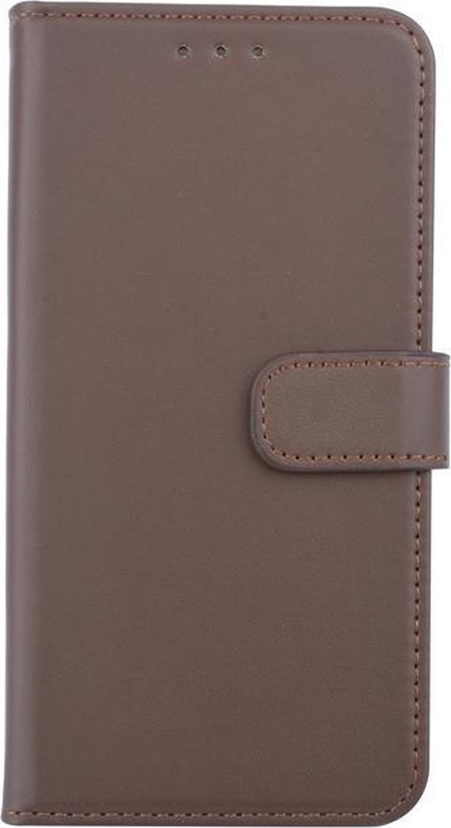 Bruin hoesje voor iPhone Xs Max - Book Case - Pasjeshouder - Magneetsluiting