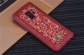 UNIQ Accessory Galaxy S9 Hard Case Backcover glitter - Rood (G960)