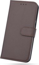 LG Q6 Book Case hoesje - Bruin - Pasjeshouder - Magneetsluiting