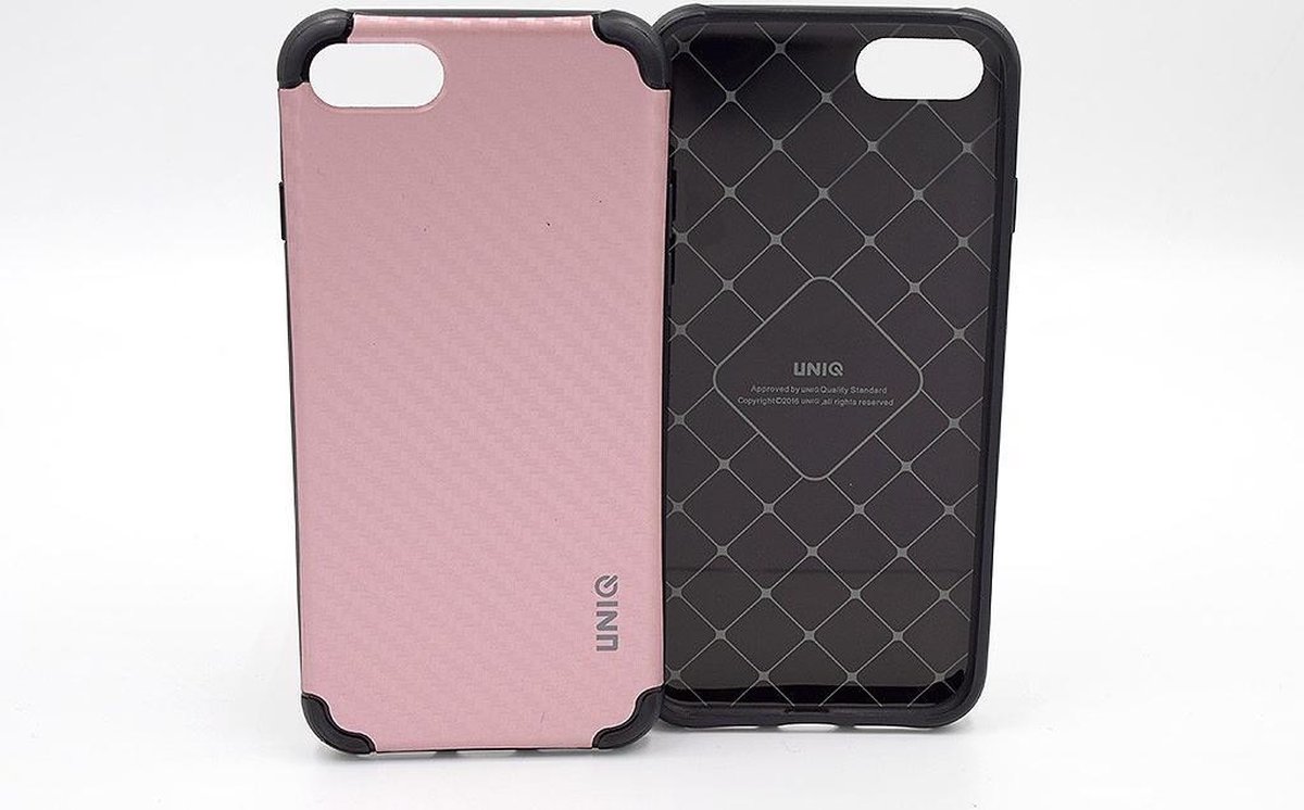 UNIQ Accessory iPhone 7-8 Hard Case Backcover Platinum - Roze- 8719273231739