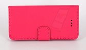 Roze hoesje voor de Apple iPhone 5-5s-SE -Book Case - Pasjeshouder - Magneetsluiting