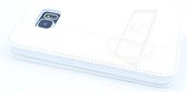 Wit hoesje voor de Galaxy S6 Book Case - Pasjeshouder - Magneetsluiting (G920F)