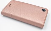 Roze hoesje Apple iPhone 5-5s-SE - Book Case - Pasjeshouder - Magneetsluiting