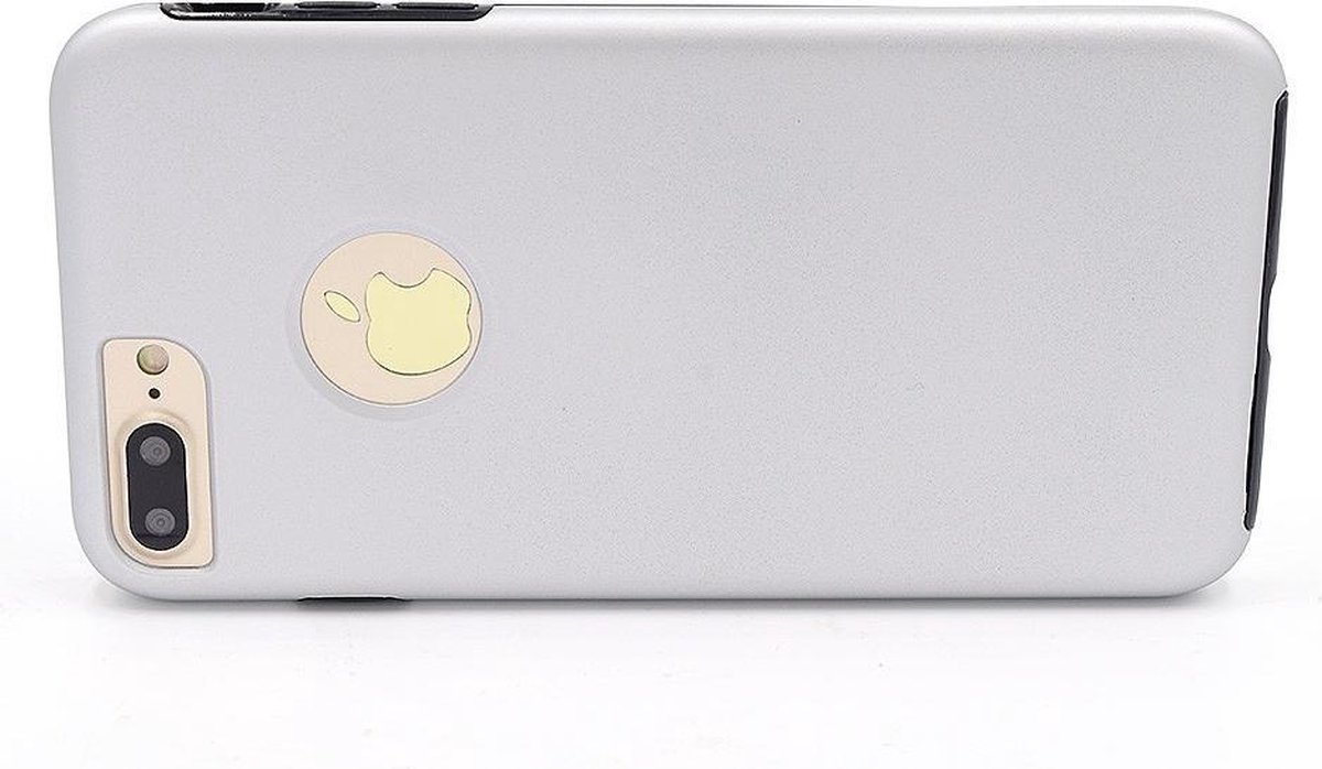 Backcover hoesje voor Apple iPhone 7 Plus- Apple iPhone 8 Plus - Zilver- 8719273236857