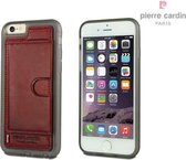 Pierre Cardin Silicone Case iPhone 6 / 6s - Rood