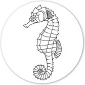 Wooncirkel - Zeepaardje - wit (⌀ 30cm)