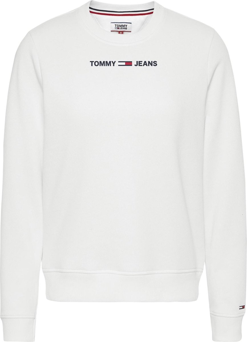 Tommy Hilfiger Trui - Vrouwen - wit/navy/rood | bol.com