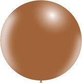Bruine Reuze Ballon XL 91cm