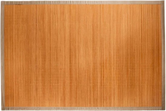 Lucy’s Living Luxe vloerkleed BAMBOE Naturel– 90 x 150 cm – woonkamer - tapijt – bamboe - slaapkamer – kinderkamer – vloerbedekking – wonen – voor binnen en buiten