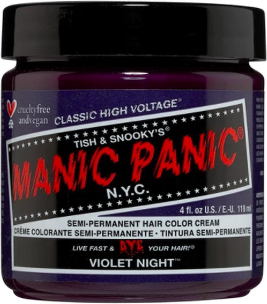 Permanente Kleur Classic Manic Panic Violet Night (118 ml)