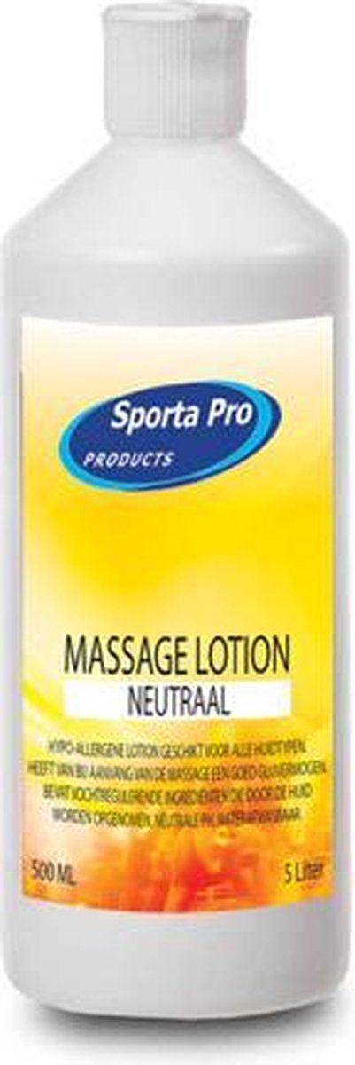 Goedkoopste Massage lotion - neutraal - 500 ml