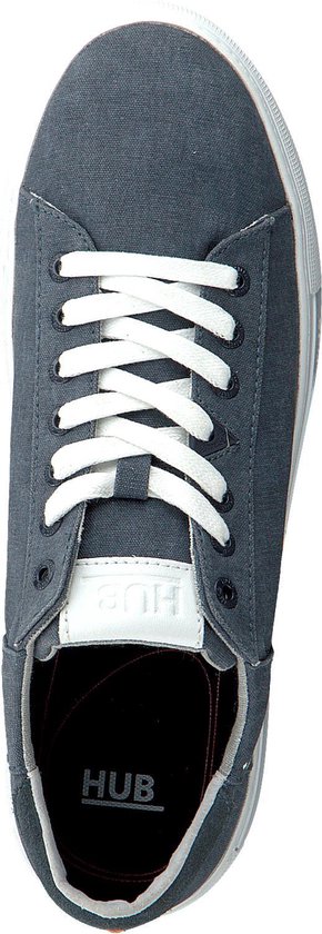 HUB Heren Lage sneakers Hook-m Cs - Blauw - Maat 43 | Bestel nu!