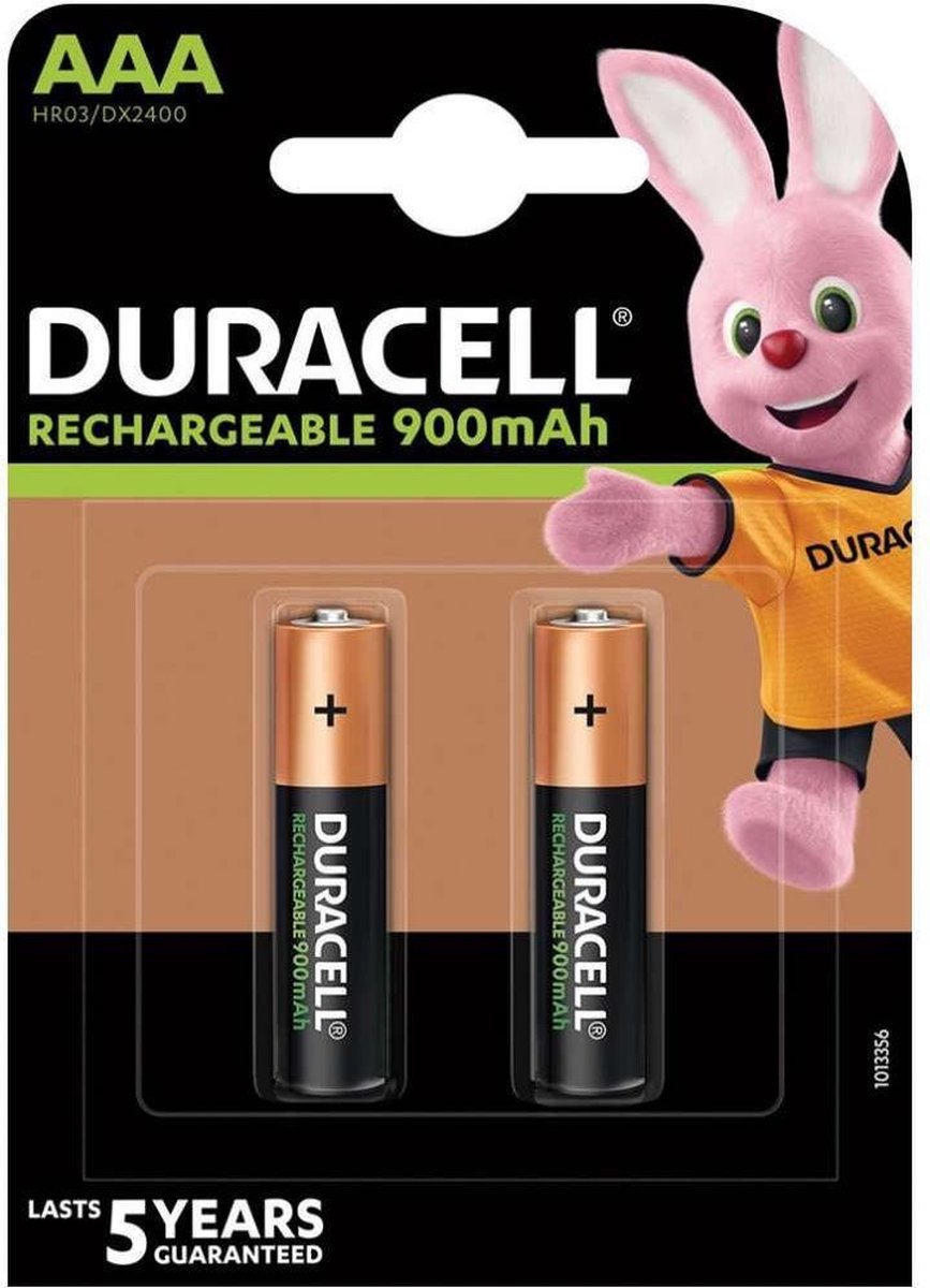 Duracell - 2 x AAA Recharge Ultra Accu - 900 mAh