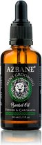 Azbane | Marokkaanse Argan Baardolie, Vetiver & Cardamom - 30 mL